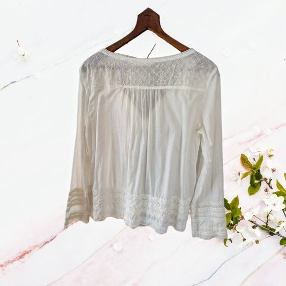 Odd Molly Long Sleeve Peasant Blouse - Picture 6 of 6